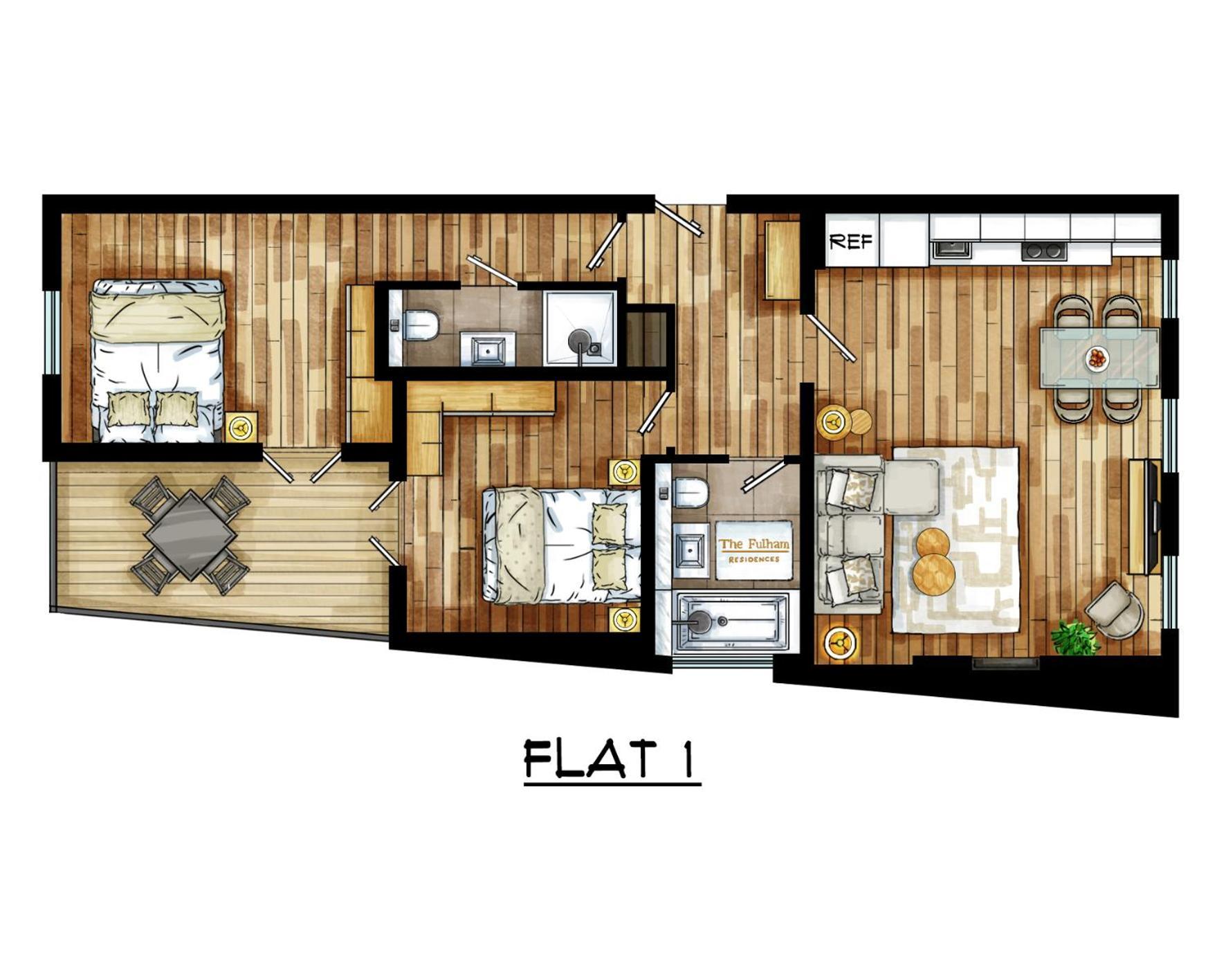 The Fulham Residences By Relay Apartment London